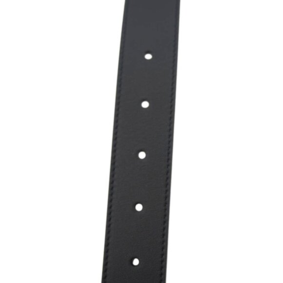 Gucci GG Buckle Leather Belt Black 414516 Size 70/28 main image 2